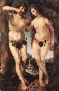 GOSSAERT, Jan (Mabuse) Adam and Eve sdgh oil on canvas